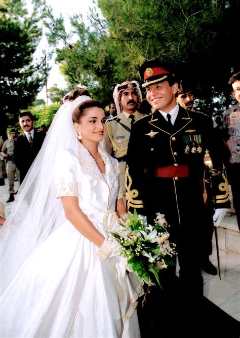 rania of jordan wedding